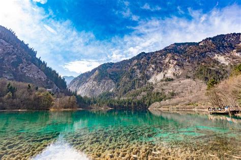 1039 Lake Jiuzhaigou Clear Blue Water Photos Free And Royalty Free