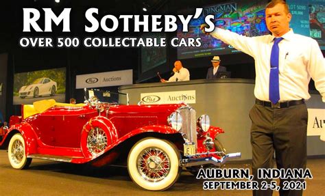 Rm Sothebys Auction House To Auction Over 500 Diverse Collector Cars