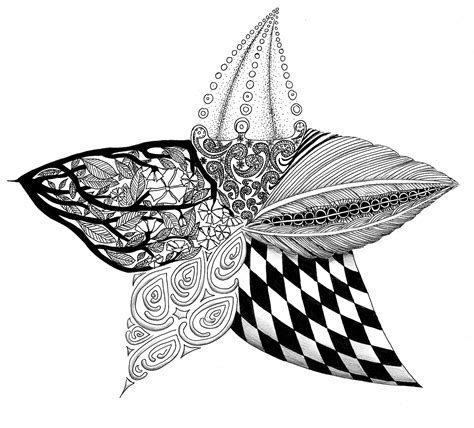 Zentangles Of Animals Clipart Best