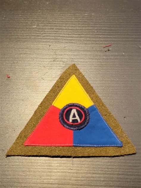 Reproduction Ww1 Us Army Tank Corps Attached 3rd Army Patch 288 2200