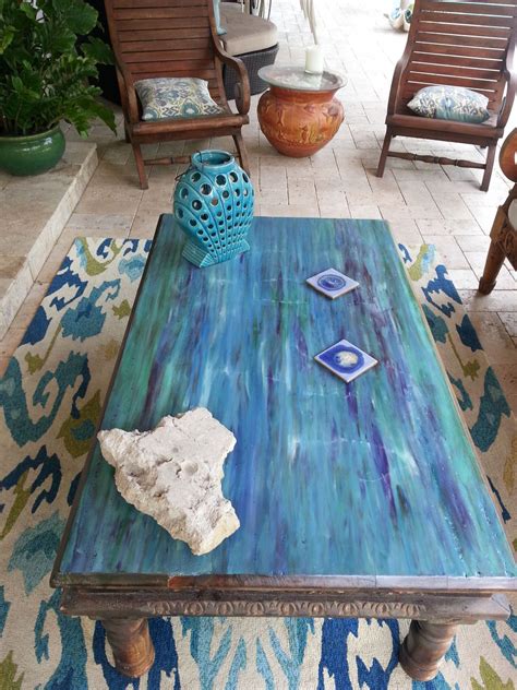 They need to be able to withstand just about. Hometalk | From Weathered to Coastal Patio Table