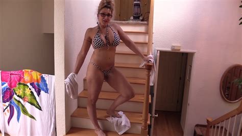 Bikini Milf Mom Stairs Washing Free Red Milf Tube Hd Porn