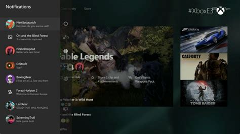 Xbox One Vidéo Et Images De La Nouvelle Interface Et Intégration De