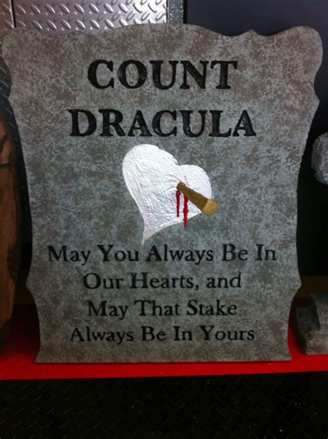 Halloween Tombstone For Dracula By Paul Halloween Tombstones