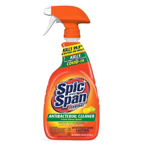 Spic And Span 32 Oz Sns All Purpose Cleaner Disinfectant Spray Fresh