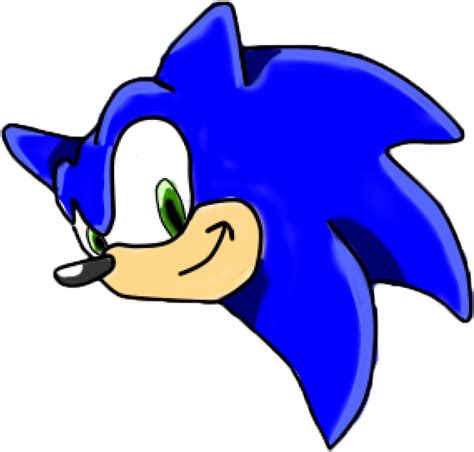 Sonic The Hedgehog Head Sonic Head Png Clipart Full Size