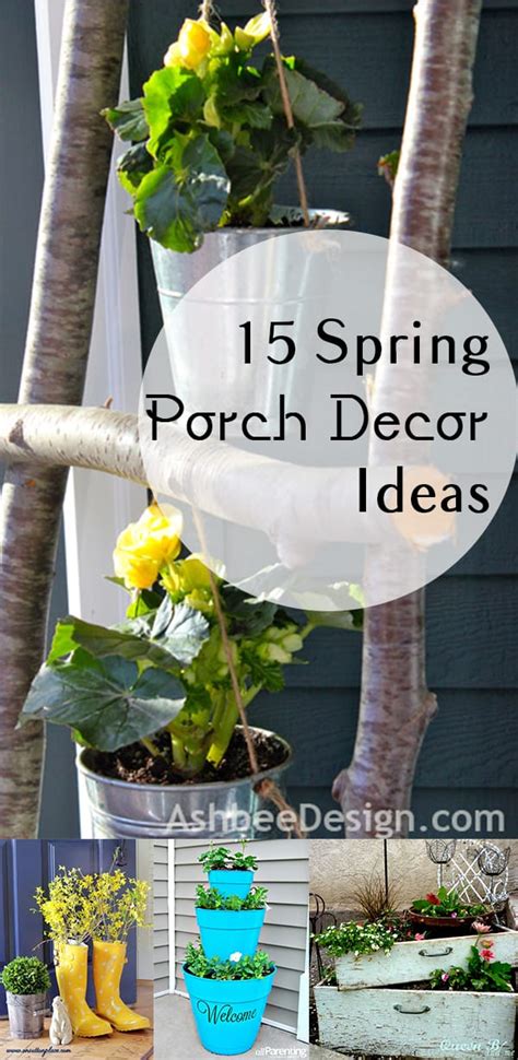 15 Spring Porch Decor Ideas How To Build It