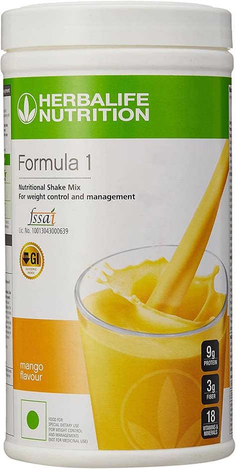 Herbalife Formula 1 Shake Nutritional Mix 500 Grams