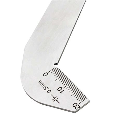 Effetool 118 Degree Drill Bits Angle Gauge Stainless Steel Corner Front