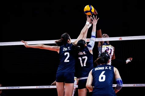 The Latest Womens Volleyball Leaderboard Is Releasedthe Us Team Went 3 0 Again And The