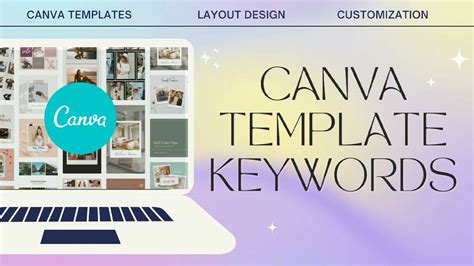 Canva Templates Recommended Keywords Canva Youtube