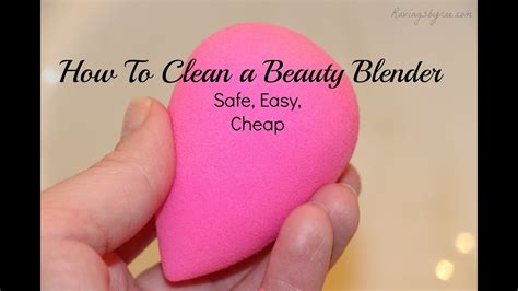 How to stop your bright colours fading. How I Clean My Beauty Blender Sponge - YouTube