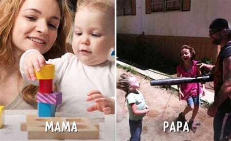 Diferencias Entre Mamá Y Papá