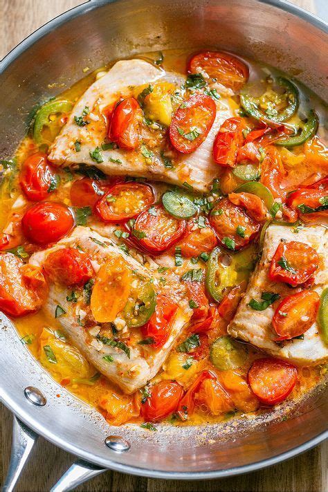 Pan Seared Tilapia In Tomato Basil Sauce Tilapia Recipes Healthy