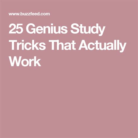 These 25 Study Tricks Are Sure To Help You Pass All Of Your Tests This