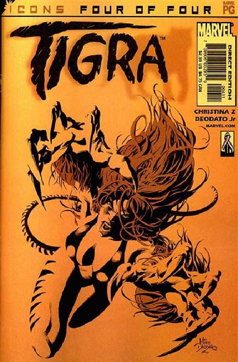 Tigra By Mike Deodato Jr Tigra Marvel Comics Marvel
