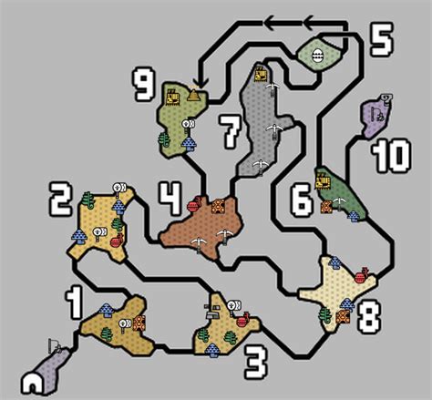 All In One Gathering Maps Including Resource Locations Rmonsterhunter