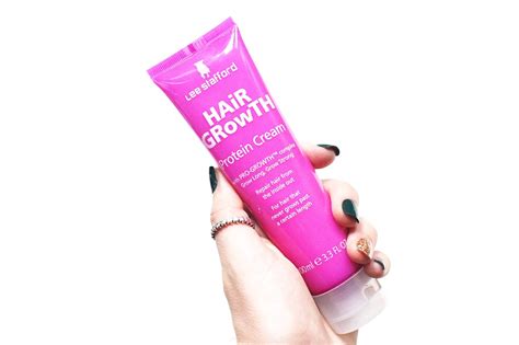 Formulated to power and protect hair from within, helping it to grow longer and stronger than ever before. Lee Stafford Hair Growth Protein Cream Review — Hannah Heartss