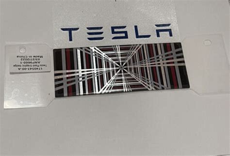 Tesla Plaid Badge Genuine Oem Model S And Model X Brand New Ebay