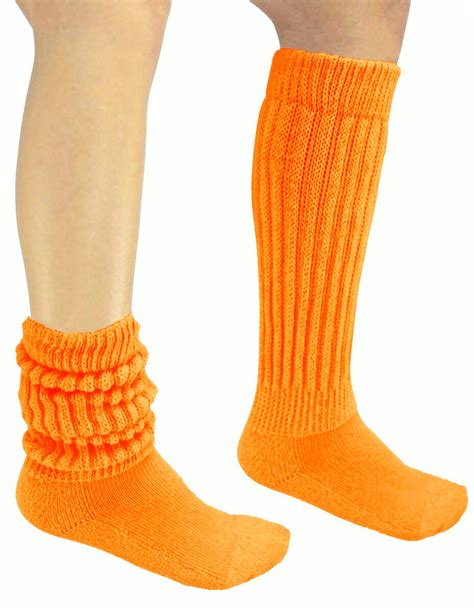 Pick Slouch Knee Socks Scrunchie Hooters Uniform Soccer Usa Womens 9 11 Cotton Ebay