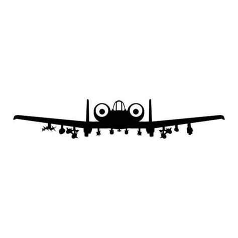 A 10 Thunderbolt Warthog Graphic Instant Download 1 Vector Etsy