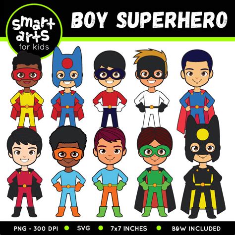 Boy Superhero Clip Art Educational Clip Arts And Bible Stories