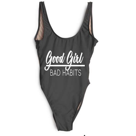 Good Girl Bad Habits Swimsuit Stylebritees