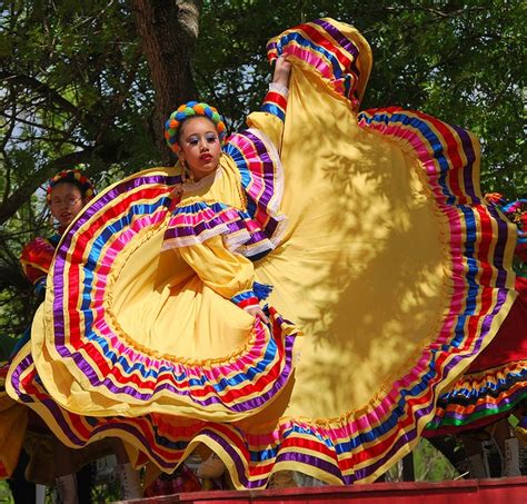 Women Mexican Folklorico Mexican Dress Vestido Jalisco