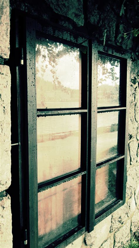 Free Images Wood House Rain Window Glass Raindrop Wet Wall