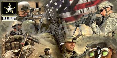 Army Creed Flag Soldiers Infantry Troops Support