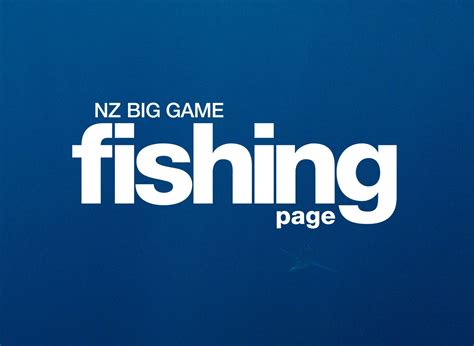 Nz Big Game Fishing