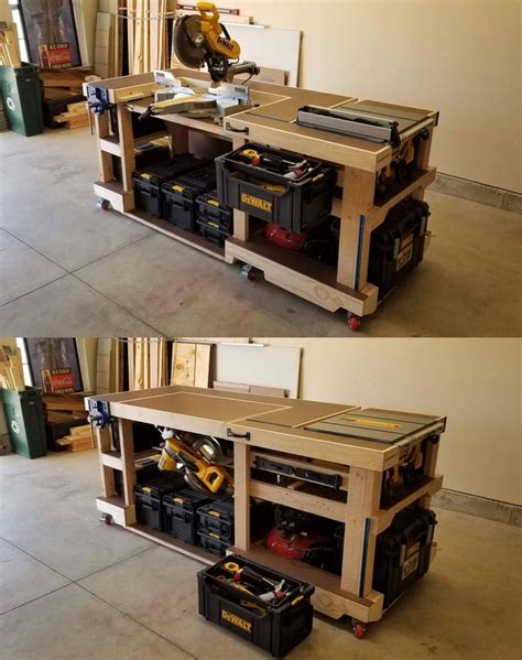 These types of cabinets in the diy world are often used as a coffee table in living rooms. Reddit - woodworking - I built this convertible saw ...