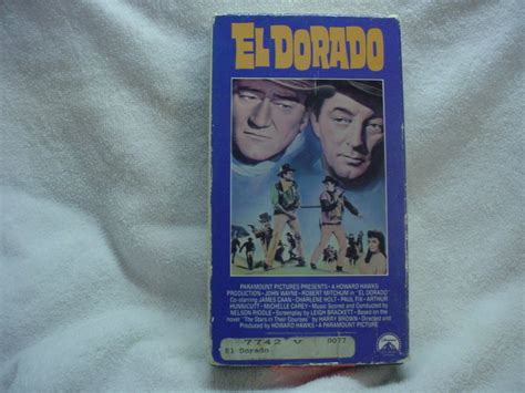 El Dorado Reino Unido VHS Amazon Es Wayne John Mitchum Robert