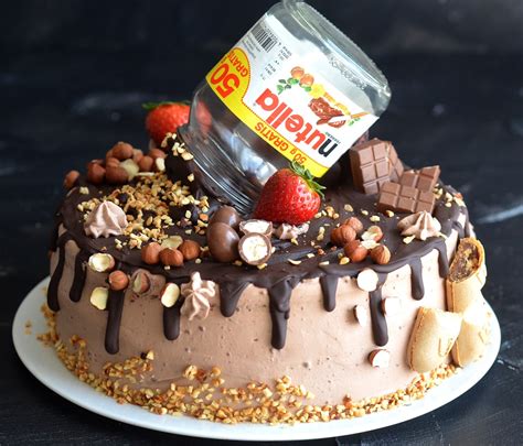 Melina's Rezeptearchiv: Nutella-Drip Cake / Schoko-Junkie Torte ...