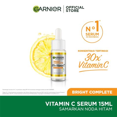 Jual Garnier Bright Complete 30x Vitamin C Booster Serum 15 Ml