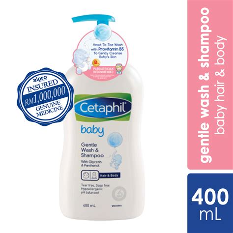 Cetaphil Baby Wash And Shampoo 400ml Alpro Pharmacy
