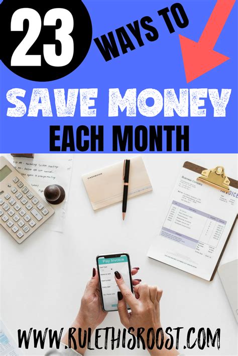 Use this free printable to save 1000 a month! How to Save Money Each Month: 23 Tips You Don't Want to Miss