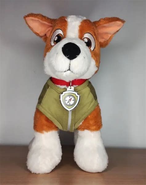Build A Bear Paw Patrol Tracker Plush Stuffed Toy With Outfit 2019 Rare