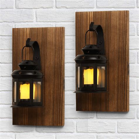 Docmon Rustic Wall Sconce Wall Mounted Hanging Farmhouse