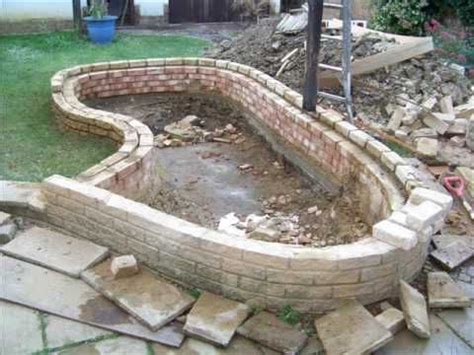 Lay down and compact your hard core, and then build a bed of cement on top. How to Make a Backyard Fish Pond: 11 Steps (with Pictures ...