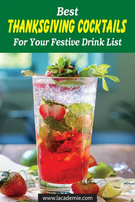34 Best Thanksgiving Cocktails For Your 2023 Festive Drink List