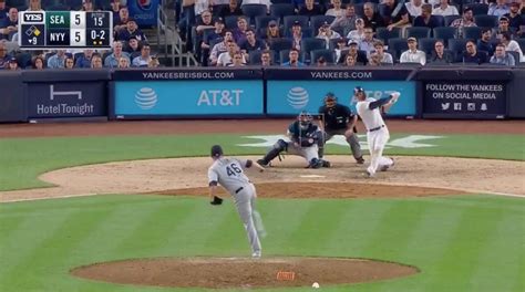 Watch Giancarlo Stanton Hits First Yankees Walk Off Homer