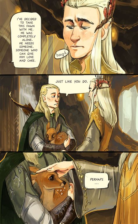 Thranduil And Legolas Comic Of By Lis Alis Squeeee THIS IS SO CUTE YOU DONT UNDERSTAND