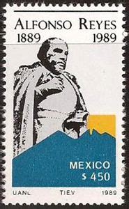 Stamp Alfonso Reyes Mexico Alfonso Reyes Mi Mx Sn