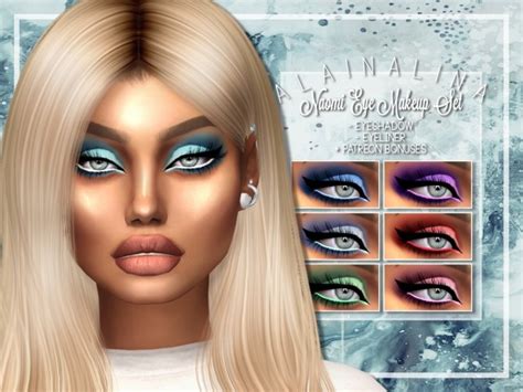 Naomi Eye Makeup Set At Alainalina Sims 4 Updates