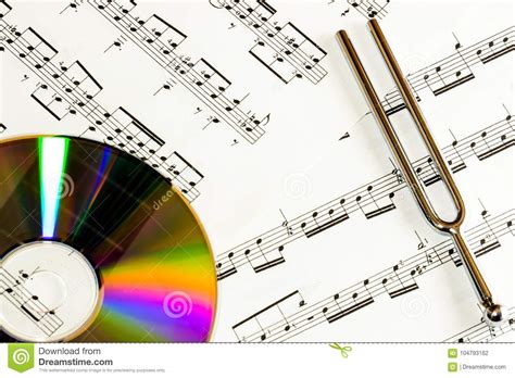 The Music Concept Stock Photo Image Of Note Rainbow