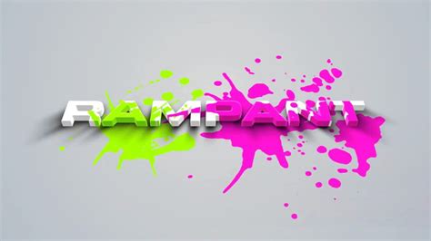 Paint Splatter Animation After Effects Videohive After Effectspro