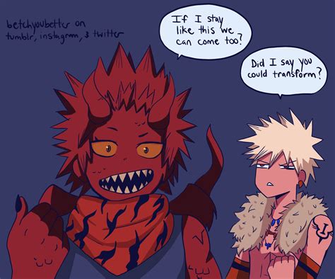 Betchyoubetter On Twitter Kirishima Takes A While To Go From Dragon
