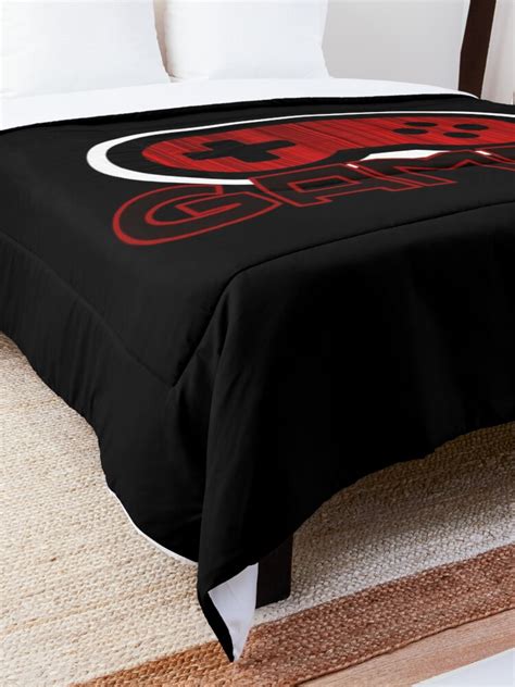 Red Gamer Comforter For Sale By Umeimages Redbubble