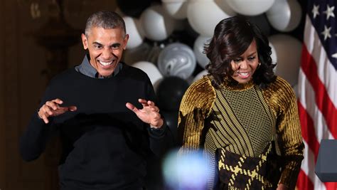 Obamas Dance To Thriller At White House Halloween Party